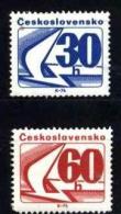 CS 1975 Mi 2238-9 Yt 2095-2096 ** - Unused Stamps