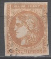 Emission De Bordeaux  N° 43Ba (bistre-orangé) Avec Oblitération Losange  TTB - 1870 Ausgabe Bordeaux