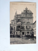 Carte Postale Ancienne : BERGZABERN : Gasthaus Zum Engel Erbaut 1470 - Bad Bergzabern