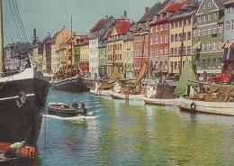 Fishingboats  In Port   Nyhavn Copenhagen   Denmark.  # 01469 - Fishing Boats