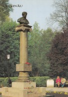 ZS46133 Monument To A S Pushkin   Chisinau    2 Scans - Moldavia