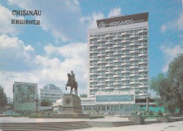 ZS46037 Hotelul Cosmos De Pe Piata Gr Kotovski Chisinau   2 Scans - Moldova