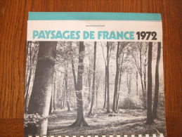 Calendrier Esso 1972 Paysages De France - Grand Format : 1971-80