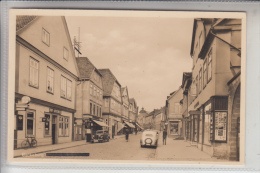 3062 BÜCKEBURG, Ehemalige A.-Hitler-Strasse, Geschwärzt, Tankstelle An Der Apotheke, 1945 !!! - Bueckeburg