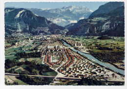 74 - CLUSES - Vue Panoramique Generale Aerienne - Bord Dentele - Très Bon état - Cluses