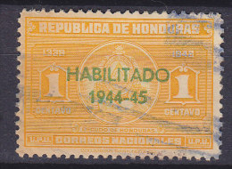 Honduras 1944 Mi. 415     1 C Auf Overprinted HABILITADO 1944-45 - Honduras