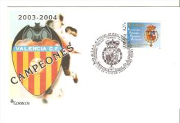 Carta Con Cuño De Valencia Club De Futbol. - Cartas & Documentos