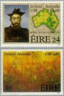 Irlande Ierland Eire 1988 Yvert N° 646-47 *** MNH Irlande Australie Cote  4 Euro - Unused Stamps