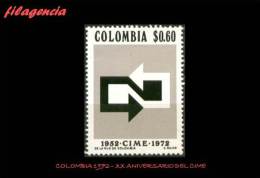 AMERICA. COLOMBIA MINT. 1972 XX ANIVERSARIO DEL CIME - Colombia