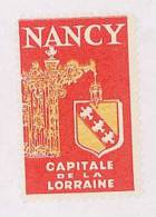 VIGNETTE NANCY CAPITALE DE LA LORRAINE - Turismo (Viñetas)