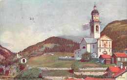 Pays Divers- Ref 574- Suisse - Eglise De Tiefencastel  -carte Bon Etat  - - Tiefencastel