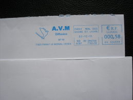 EMA COLOMBE - Mechanical Postmarks (Advertisement)