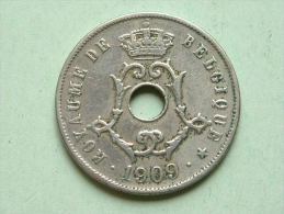 1909 FR - 25 Centimes / Morin 256 ( For Grade, Please See Photo ) !! - 25 Centimes