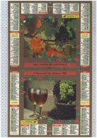 L'Almanach Du Facteur De 1993, Pages Intérieures Sur Le Vin Et Les Vignobles - Groot Formaat: 1991-00