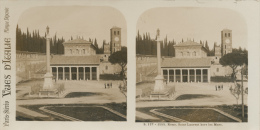 Italie, Rome, Roma, St. Laurent Hors Les Murs, S. 127 - Stereoskope - Stereobetrachter