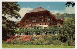 REF 124 : CPSM SUISSE Hotel Grand Chalet Rossiniere Vaud - Rossinière