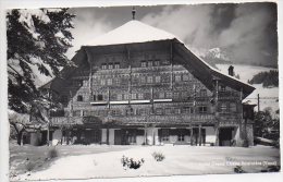 REF 124 : CPSM SUISSE Hotel Grand Chalet Rossiniere Vaud - Rossinière