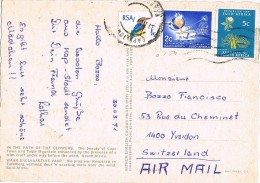 4278. Postal Aerea CAPETOWN ( South Africa) 1971. Path Of The Clippers - Storia Postale