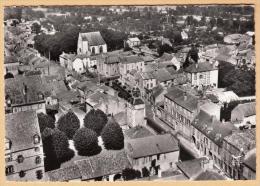 CARTE POSTALE NEUVE N°4 EN AVION AU DESSUS D'AIGUEPERSE 63260 AUVERGNE PUY De DÔME HOTEL DE VILLE CHAPELLE SAINT LOUIS - Aigueperse