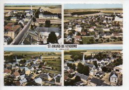 REF 129 : CPSM 41 SAINT ST AMAND DE VENDOME - Saint Amand Longpre