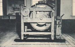 Rhode Island Pawtucket Slaters Carding Machine 1793 At Old Slater Mill Artvue - Pawtucket