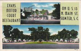 South Carolina Sumter Evans Motor Court And Restaurant - Sumter