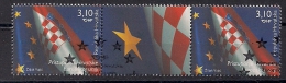 2013 Croatia Kroatien Hrvatska Stamp Used With Label Accession Of Croatia To The European Union - 2013