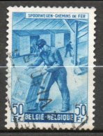 BELGIQUE Colis Postaux  50,00f Bleu 1945-46 N°287 - Autres & Non Classés