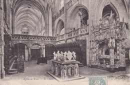 Cp , 01 , BOURG-en-BRESSE , Église De Brou , Le Choeur - Eglise De Brou