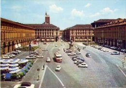 Torino - Piazza S.carlo - Formato Grande Viaggiata - Piazze