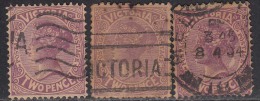 Victoria, Australia. Used. Queen Series. As Scan - Used Stamps