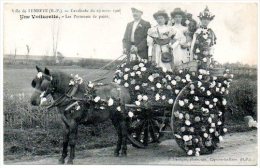 64 - Pyrénées Atlantiques / LEMBEYE -- Cavalcade Du 29 Mars 1908 - Une Voiturette - Les Porteuses De Pains. - Lembeye