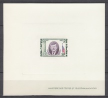 Guinea Sc326 John F. Kennedy, Flag, Deluxe Proof, Epreuve - Kennedy (John F.)