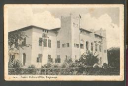 TANZANIA  BAGAMOYO , DISTRICT POLITICAL OFFICE   , OLD POSTCARD, O - Tansania