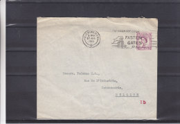 Grande Bretagne - Lettre De 1963 - Oblitération Birmingham - Fasten Gates - Cartas & Documentos