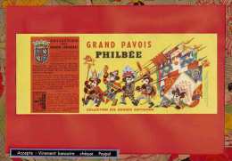BUVAR / BLOTTER /  Pain D´Epices Collection Des Grands Capitaines : PHIBEE Grand Pavois - Pain D'épices