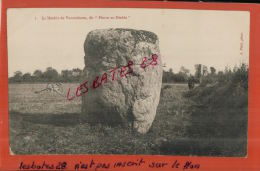 CPA  50,  BOUILLON, Le Menhir De Vaumoisson, Dit "Pierre Du Diable",     Juil  2013  435 - Dolmen & Menhirs