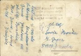 Help Your Contribution Action Of The League Against Cancer, Yugoslavia (easter Postcard) - Briefe U. Dokumente