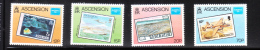 Ascension 1986 Ameripex Stamps MNH - Ascension