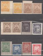 Russia USSR 1921 Mi # 156-161 Standard Color Variety OWZ MNH * * / MH * - Unused Stamps