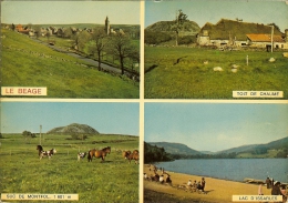 CP De LE BEAGE " Cure D'air - Pêche , Lac D'Issarles , Suc De Montfol " . - Largentiere