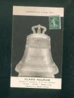 Angerville (91) - Baptème Cloche 8juin 1913 - Claire Maurice - Fonderie Bollée Orleans - Angerville