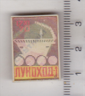 USSR - Russia - Old Space Pin Badge - Sputnik 1- Lunohod-1 - Espace