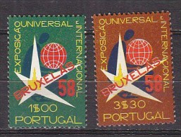 R4786 - PORTUGAL Yv N°843/44 * EXPO BRUXELLES - Ongebruikt