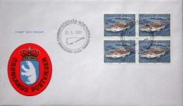 Greenland 1981 Cod - Fish    MiNr.129  FDC ( Lot Ks) - FDC