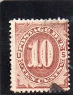 ETATS UNIES 1879 TAXE O YV NR 5 - Taxe Sur Le Port