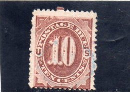 ETATS UNIES 1887-9 TAXE O YV NR 12 - Postage Due