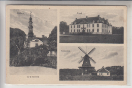 2988 DORNUM, Mehrbildkarte, U.a. Peldemühle - Aurich