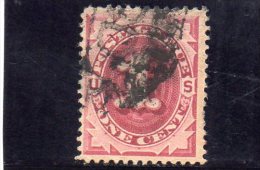 ETATS UNIES 1891-3 TAXE O YV NR 15 - Franqueo