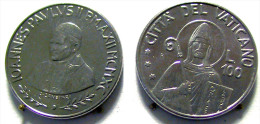 VATICANO GIOVANNI PAOLOII 100 LIRE 1990 AN XII - Vatican